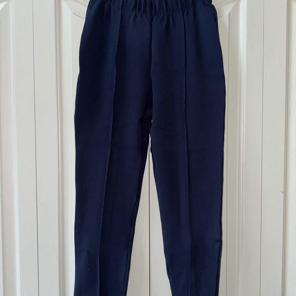 Lilly Pulitzer Stretch Travel Pant Midnight Navy Small
